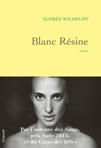 Livrenpoche : Blanc résine - Audrée Wilhelmy - Livre