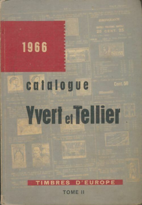 Livrenpoche : Catalogue Yvert et Tellier 1966 Tome II - Yvert et Tellier - Livre