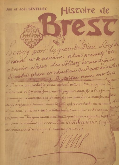 Livrenpoche : Histoire de Brest - Jim Sévellec - Livre