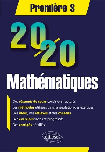 Livrenpoche : 20/20 en mathématiques - Première S - Soussi Fahd - Livre