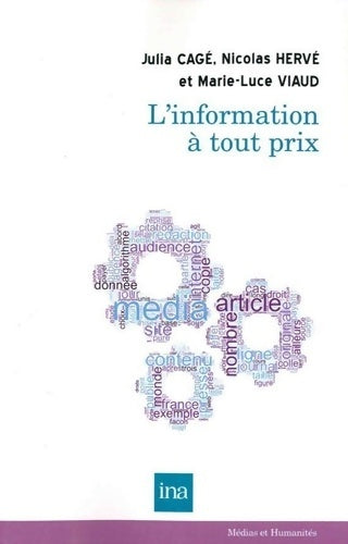 Livrenpoche : L'information à tout prix - Julia Cagé - Livre