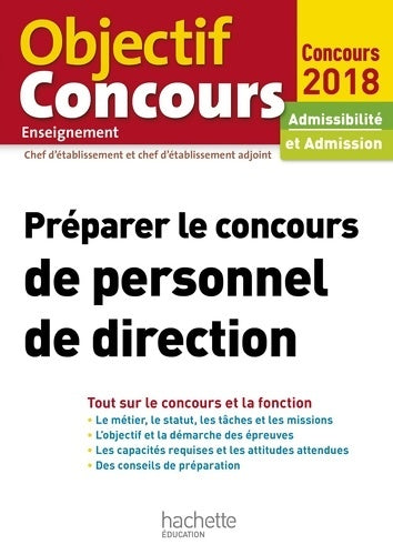 Livrenpoche : Préparer le concours de personnel de direction - Colette Woycikowska - Livre