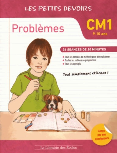 Livrenpoche : Les Petits Devoirs - Problèmes CM1 - Pierre Tribouillard - Livre