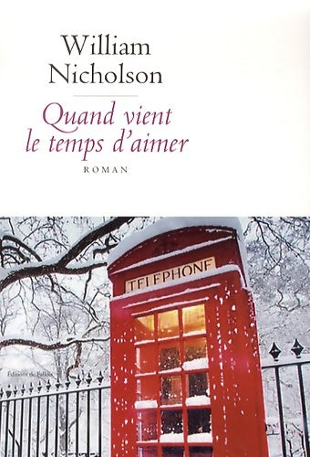 Livrenpoche : Quand vient le temps d'aimer - NICHOLSON-W - Livre
