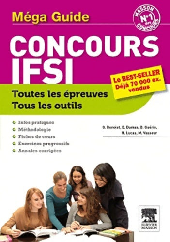 Livrenpoche : Méga guide concours IFSI - Ghyslaine Benoist - Livre
