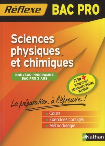 Livrenpoche : Sciences physiques et chimiques - BAC PRO - Daniel Sapience - Livre