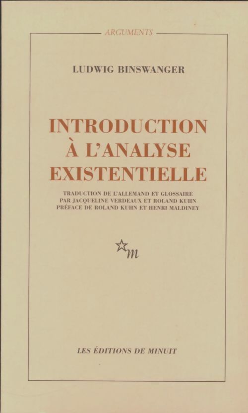 Livrenpoche : Introduction à l'analyse existentielle - Ludwig Binswanger - Livre