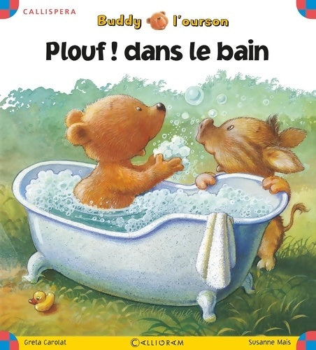 Livrenpoche : Plouf ! Dans le bain - Greta Carolat - Livre