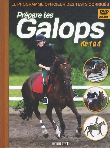 Livrenpoche : prépare tes galops de 1 a 4 + DVD - Anastas Brozinska - Livre