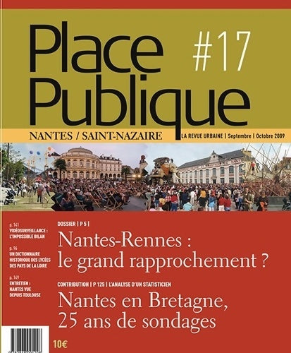 Livrenpoche : Place Publique Nantes N 17 - Collectif - Livre