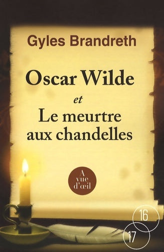 Livrenpoche : Oscar Wilde et le meurtre aux chandelles - Gyles Brandreth - Livre