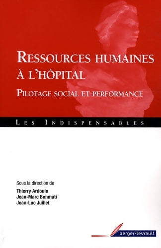 Livrenpoche : RESSOURCES HUMAINES A L'HOPITAL - Jean Massot - Livre
