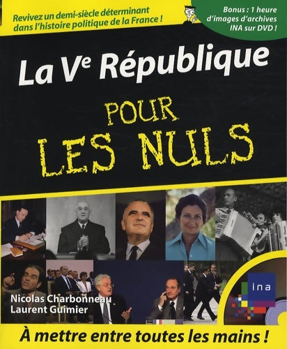 Livrenpoche : La Vème République pour les Nuls - Nicolas Charbonneau - Livre