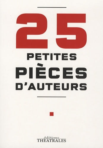 Livrenpoche : 25 petites pièces d'auteurs - Collectif - Livre