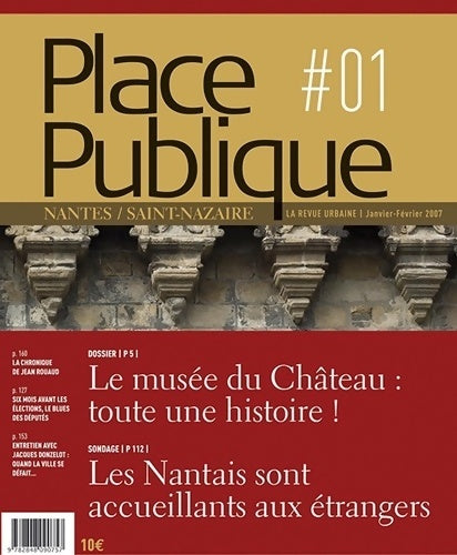Livrenpoche : Place Publique N°1  : Le musée du Château : toute une histoire ! - Collectif - Livre