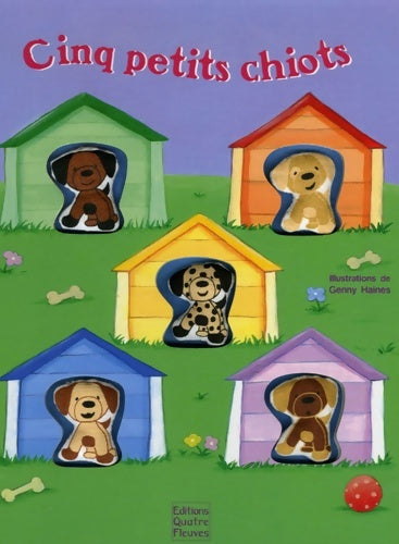 Livrenpoche : Cinq petits chiots - Sabine Minssieux - Livre