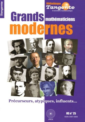 Livrenpoche : Les grands mathématiciens modernes - Collectif - Livre