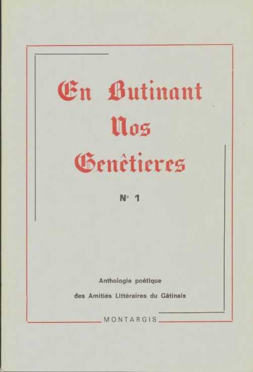 Livrenpoche : En butinant nos genêtieres n°1 - Collectif - Livre