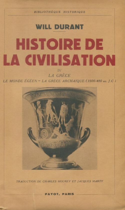 Livrenpoche : Histoire de la civilisation Tome IV - Will Durant - Livre