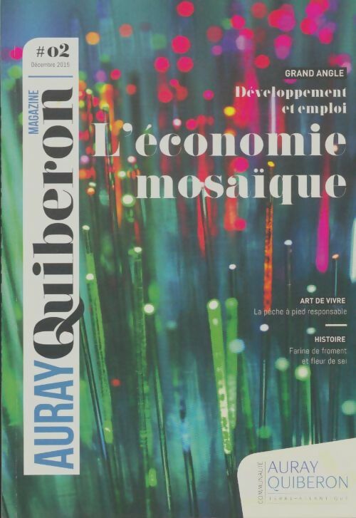 Livrenpoche : Auray Quiberon magazine n°2 - Collectif - Livre