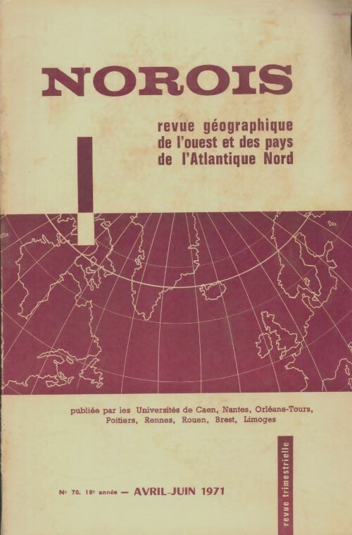 Livrenpoche : Norois n°70 - Collectif - Livre