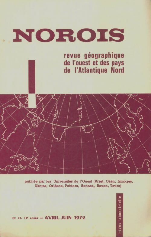 Livrenpoche : Norois n°74 - Collectif - Livre
