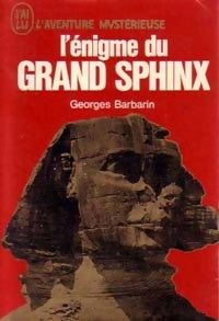 Livrenpoche : L'énigme du grand Sphinx - Georges Barbarin - Livre