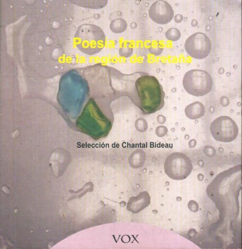 Livrenpoche : Poesia francesa de la region de Bretana - Chantal Bideau - Livre