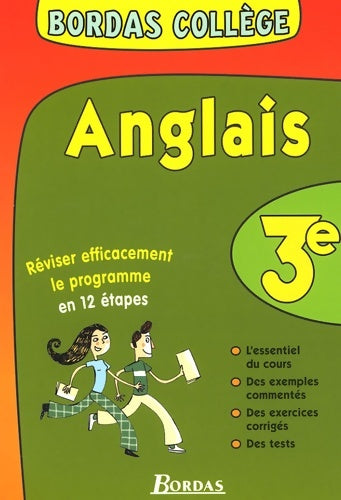 Livrenpoche : BORDAS collège ANGLAIS 3E NP - Nicole Gandilhon - Livre