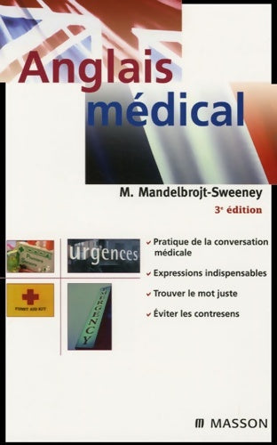 Livrenpoche : Anglais médical - Mireille Mandelbrojt-Sweeney - Livre