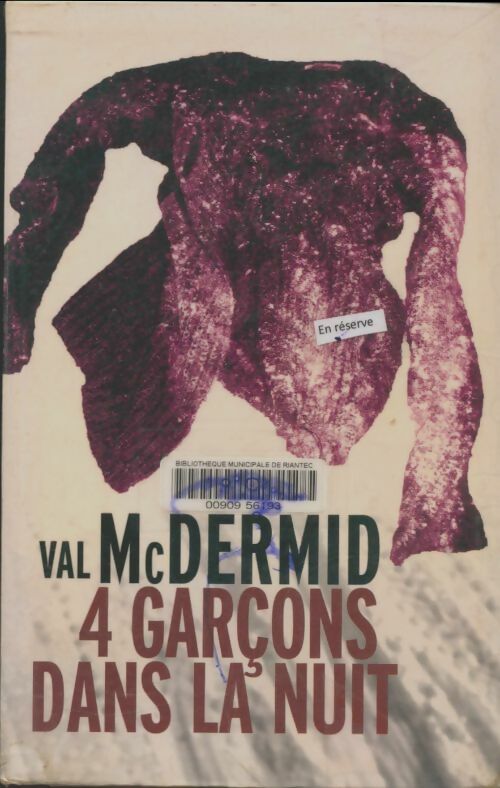 Livrenpoche : 4 garçons dans la nuit - Val McDermid - Livre