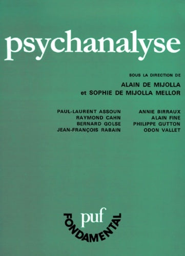 Livrenpoche : Psychanalyse - Alain De Mijolla - Livre