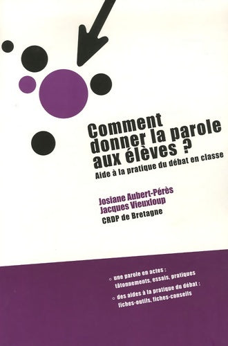Livrenpoche : Comment donner la parole aux élèves ? : Aide à la pratique du débat en classe - Collectif - Livre