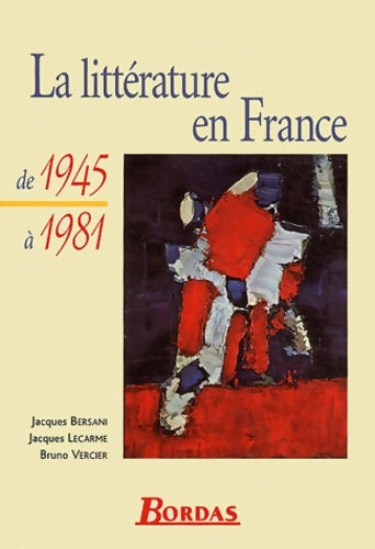 Livrenpoche : LITTER. EN France DE 45 A 81 - Jacques Bersani - Livre