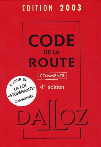 Livrenpoche : Code de la route 2003 - Collectif - Livre
