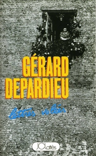Livrenpoche : Lettres volées - Gérard Depardieu - Livre