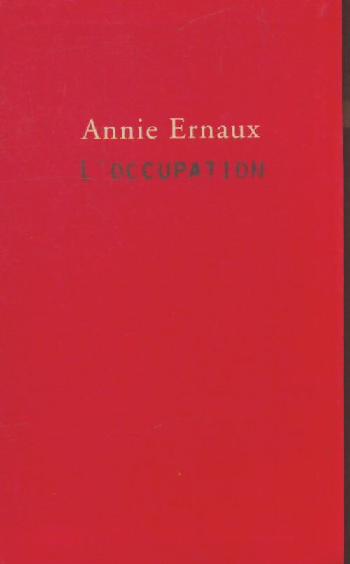 Livrenpoche : L'occupation - Annie Ernaux - Livre