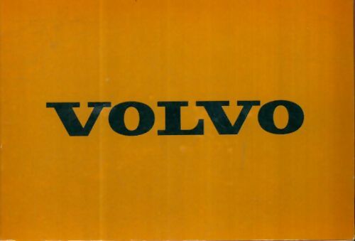 Livrenpoche : Volvo - Collectif - Livre