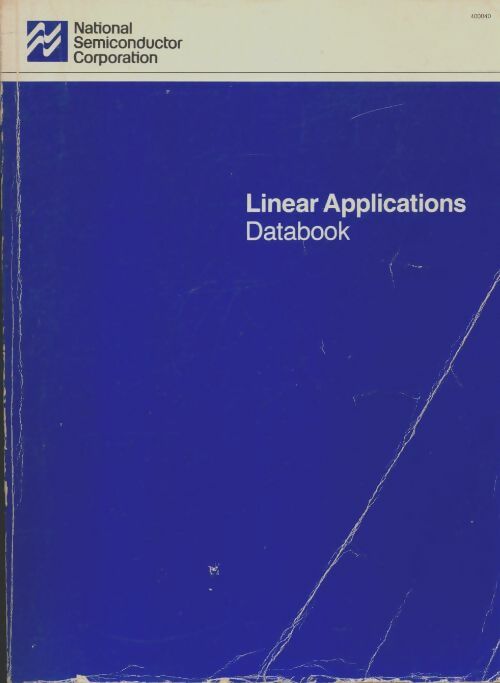 Livrenpoche : Linear applications databook - Collectif - Livre
