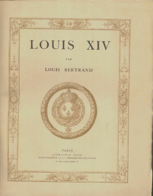 Livrenpoche : Louis XIV - Louis Bertrand - Livre