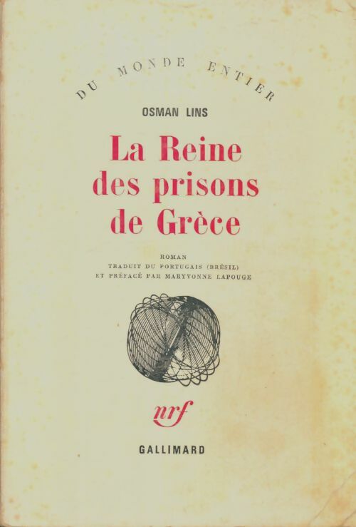 Livrenpoche : La reine des prisons de Grèce - Osman Lins - Livre