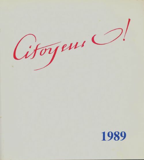Livrenpoche : Citoyens O 1989 - Collectif - Livre