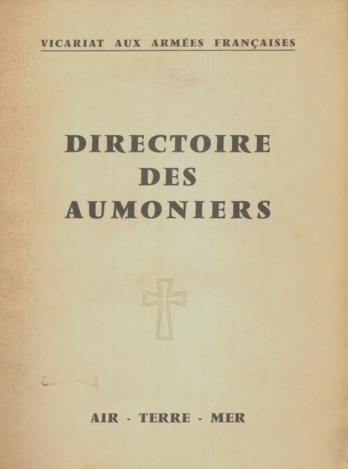 Livrenpoche : Directoire des aumoniers - Xxx - Livre