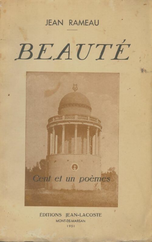 Livrenpoche : Beauté, cent et un poèmes - Jean Rameau - Livre