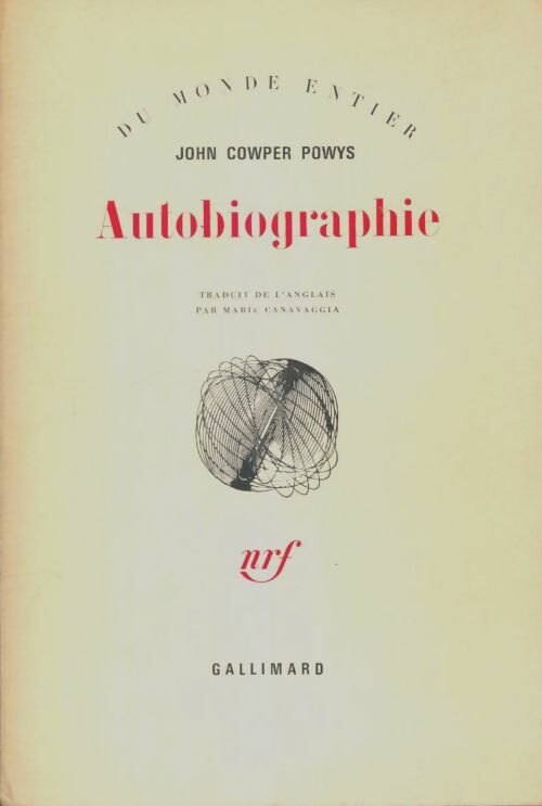 Livrenpoche : Aurobiographie  - John Cowper Powys - Livre
