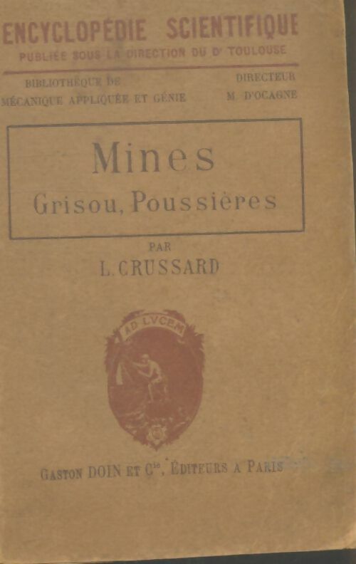 Livrenpoche : Mines, grisou, poussières - L Crussard - Livre
