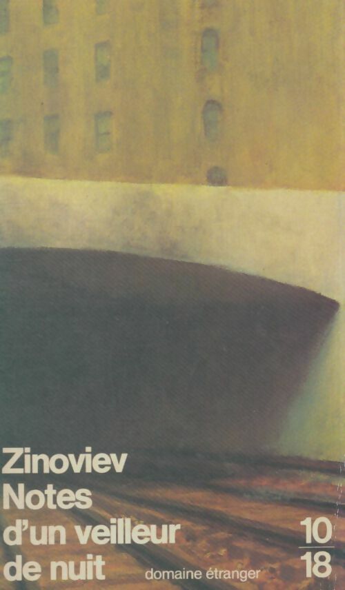 Livrenpoche : Note d'un veilleur de nuit - Alexandre Zinoviev - Livre