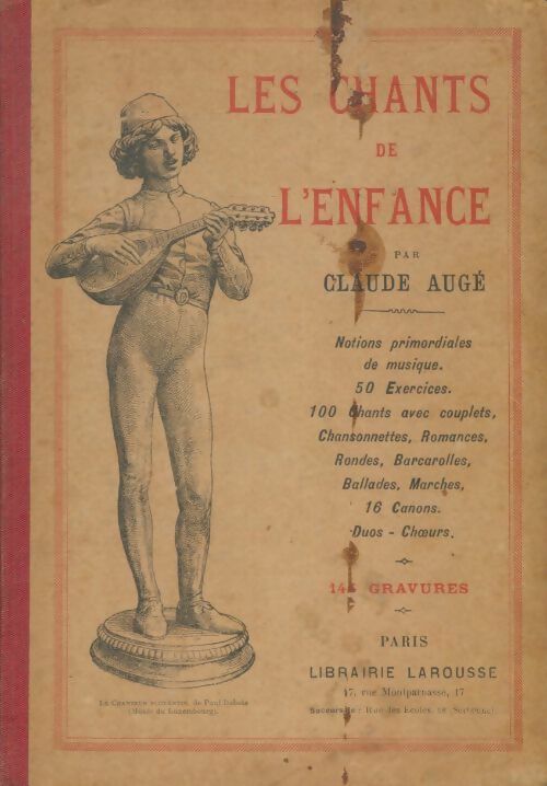 Livrenpoche : Les chants de l'enfance - Claude Augé - Livre
