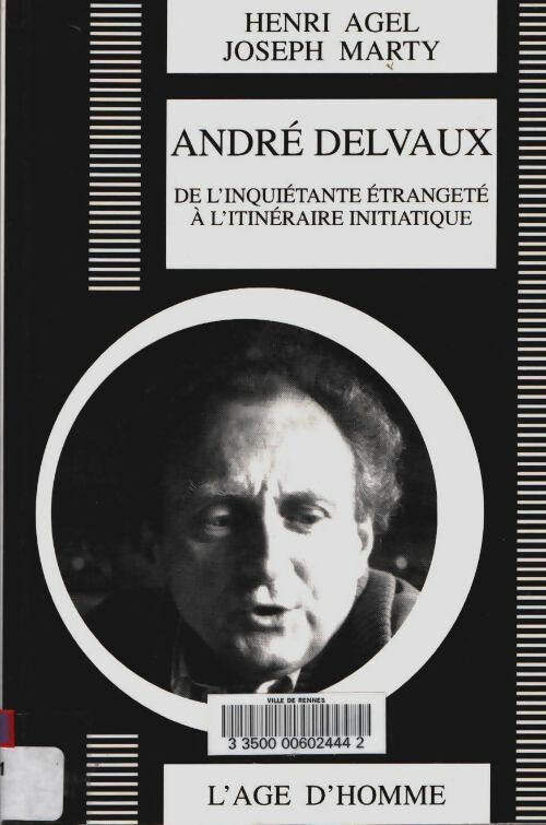 Livrenpoche : André delvaux - Henri Agel - Livre