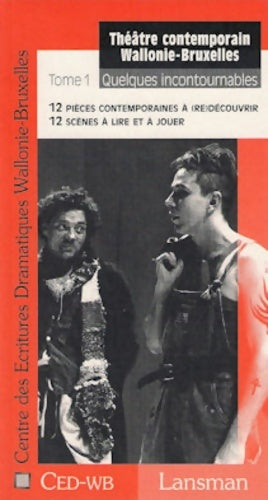 Livrenpoche : Théatre contemporain Wallonie-Bruxelles - CED-WB - Livre